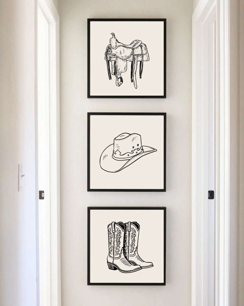 Poster - Cowboy Boots