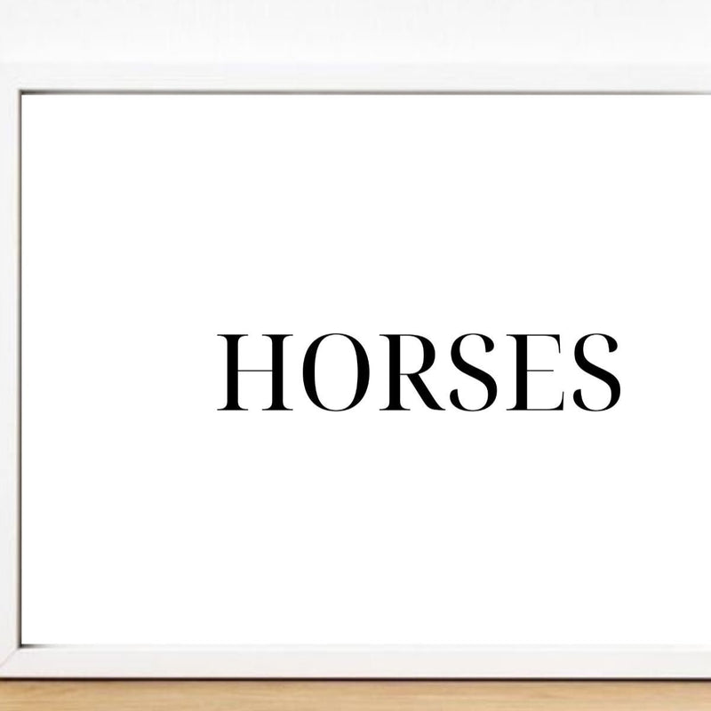 Poster - Horses