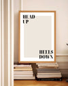 Poster - Head Up Heels Down II