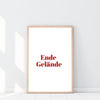 Poster - Ende Gelände