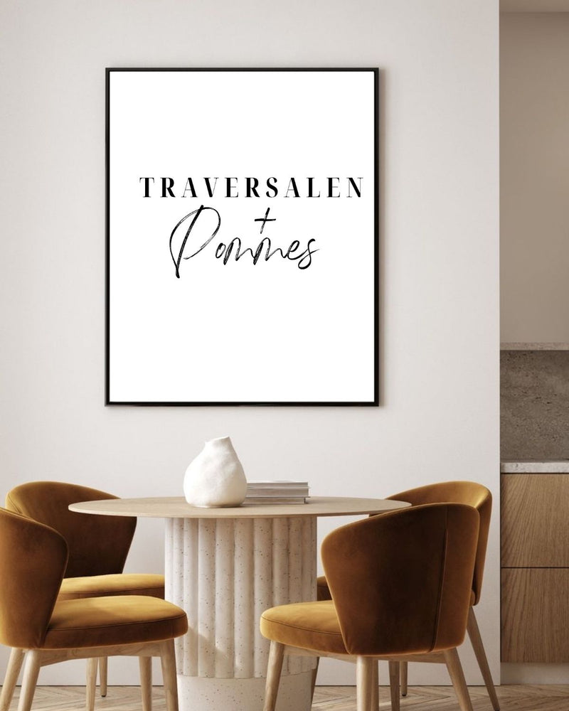 Poster - Traversalen + Pommes