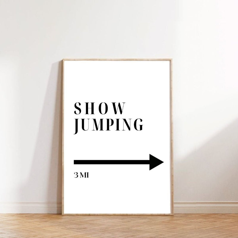 Poster - Show Jumping 3 Mi