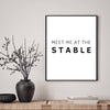 Poster - Meet Me At The Stable II